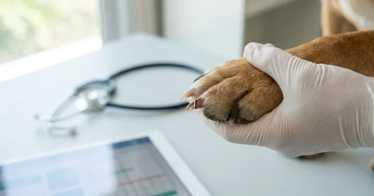 Dog Nail Split Vertically